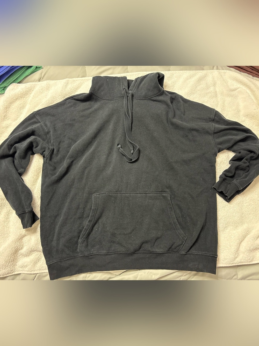 American Eagle Outfitters Black Pullover Hoodie
